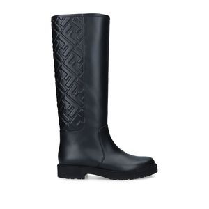 FENDI Leather Knee-High Boots 30